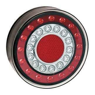 ProPlus Multifunctioneel LED achterlicht - 4 functies - 12V & 24V - waterdicht - 125 mm - rond ProPlus Multifunctioneel LED achterlicht - 4 functies - 12V & 24V - waterdicht - 125 mm - rond