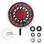 ProPlus Multifunctioneel LED achterlicht - 4 functies - 12V & 24V - waterdicht - 125 mm - rond