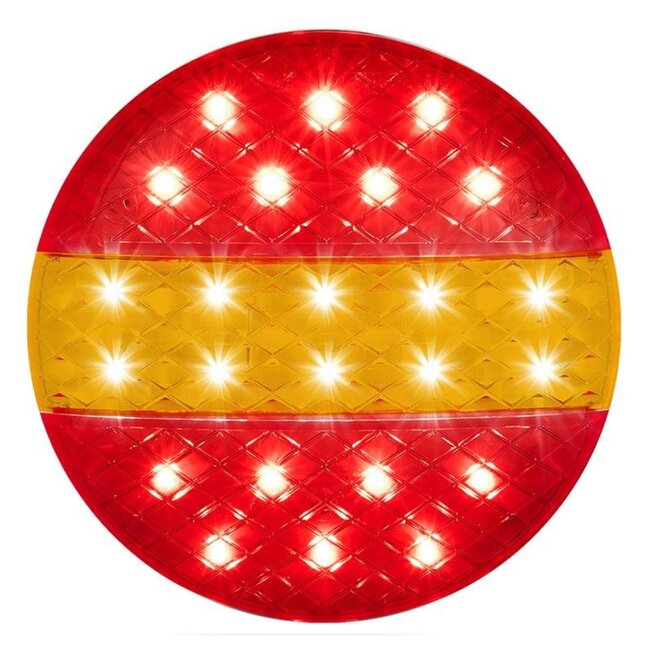 ProPlus Achterlicht aanhangwagen - 3 functies - waterdicht - 12V & 24V - 140 mm