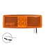 Pro Plus Markeringslamp - Contourverlichting - 110 x 40 mm - 12 en 24 Volt - LED - Oranje - blister