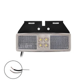 ProPlus Markeringslamp - LED - Waterdicht - 12/24V - Inclusief houder - Wit
