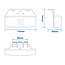 ProPlus Markeringslamp - Contourverlichting - LED - Waterdicht - 110 x 40 mm - Oranje