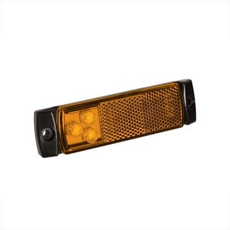 ProPlus Markeringslamp - LED - Waterdicht - 126 x 30 mm - Oranje - 12/24V