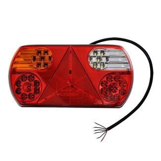 ProPlus Achterlicht aanhanger/caravan - 6 functies - 32 LED - waterdicht - links ProPlus Achterlicht aanhanger/caravan - 6 functies - 32 LED - waterdicht - links