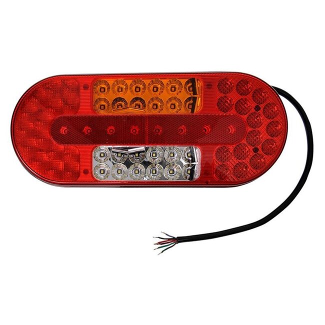 Pro Plus Achterlicht Aanhangwagen - Caravan - 6 Functies - 323 x 134 mm - 54 LED - Rechts