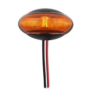 Pro Plus Markeringslamp - Contourverlichting - 60 x 34 mm - 10 t/m 30 Volt - LED - Oranje - blister