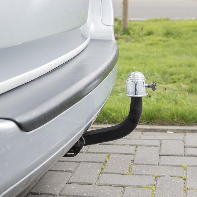 ProPlus Trekhaakdop met slot - universeel - chroom - maximale beveiliging en bescherming