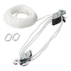 Pro Plus Handtakel - 20 meter Nylon Touw - Maximale Belasting 180 kilo Pro Plus Handtakel - 20 meter Nylon Touw - Maximale Belasting 180 kilo