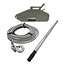 ProPlus Staaldraadtakel - 11 mm dikte - 20 meter lengte - 1600 kg capaciteit - Grijs