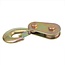 ProPlus Katrol met gaffelhaak en klep - 2 ton capaciteit - Staal - 17x7x4 cm