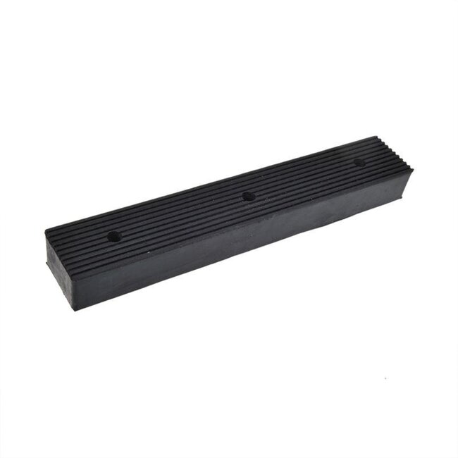 ProPlus Kimblok voor boottrailer - 345 x 58 x 35 mm - Zwart rubber - Optimale bescherming