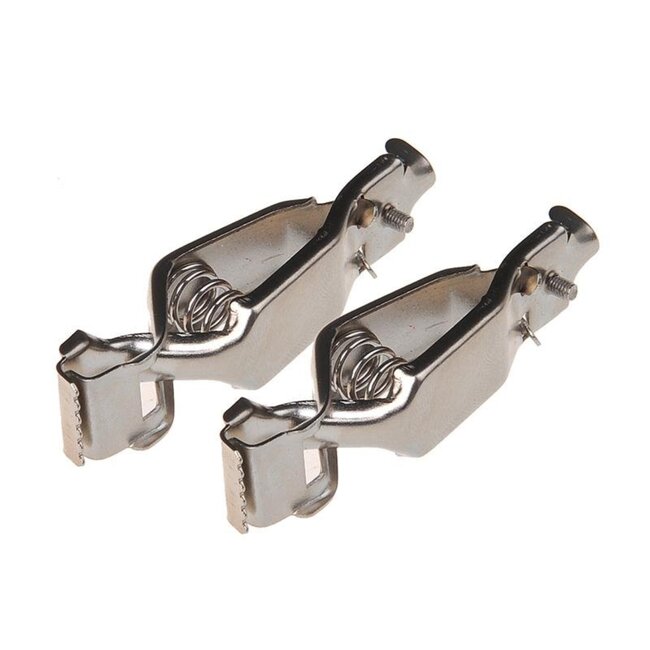 ProPlus Accupoolklemmen - Max. 25 Ampère - Set van 2 stuks