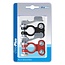 ProPlus Snelsluitende accupoolklem set - rood en zwart - aluminium en staal - dIN-type - 12-24V