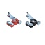 ProPlus Snelsluitende accupoolklem set - rood en zwart - aluminium en staal - dIN-type - 12-24V