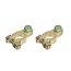ProPlus Accupoolklem Set - M8 Bout - Goudkleurig - Messing - Voor Min en Plus Pool