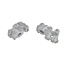 ProPlus Multifunctionele accupoolklem set - 12-24V - 35-50mm² - blisterverpakking