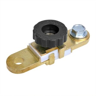 ProPlus Accupoolklem met stroomonderbreker - Ø 10 mm - Minpool - Quick release - Anti-diefstal