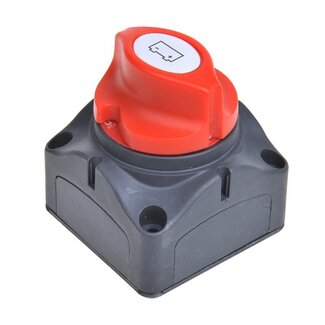 ProPlus Hoofdstroomschakelaar - 12-36 Volt - 275/1250 Ampère - Opbouw - Rood/Zwart