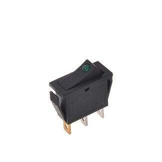 ProPlus Wipschakelaar LED - 12/24V - Max. 10A - Groen - Kunststof