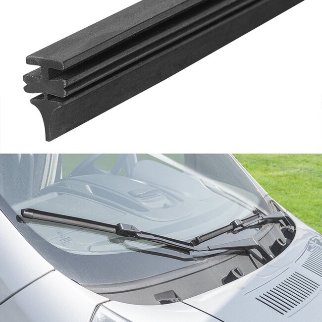 ProPlus Vervangrubbers ruitenwisser voor campers - verstelbaar - 800 mm - 2 stuks - na 2012