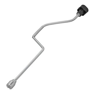 ProPlus Uitdraaislinger voor hoeksteun - messing - zilver - 620 mm - 19 mm