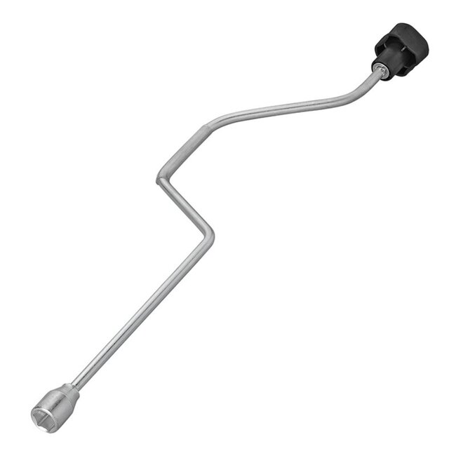 ProPlus Uitdraaislinger voor hoeksteun - messing - zilver - 620 mm - 19 mm