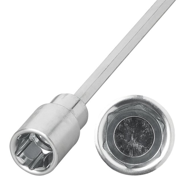 ProPlus Verlengadapter - 540 mm - 17 mm - Voor hoeksteunen - Zilver - Staal