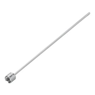 ProPlus Verlengadapter voor hoeksteun - staal - 440 mm - 19 mm - zilver