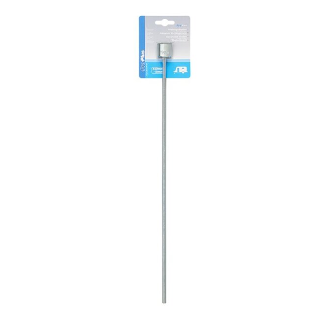 ProPlus Verlengadapter voor hoeksteun - staal - 440 mm - 19 mm - zilver