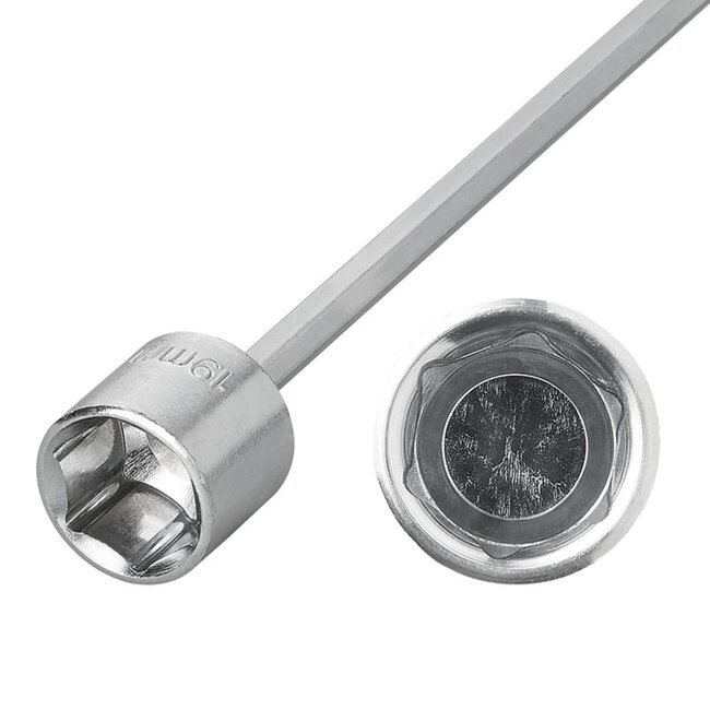 ProPlus Verlengadapter voor hoeksteun - staal - 440 mm - 19 mm - zilver