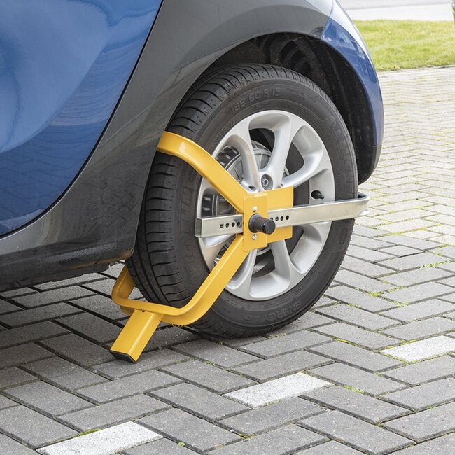 ProPlus Wielklem - 13 t/m 16 inch - Veiligheidsslot - Inclusief 3 sleutels - Geschikt voor diverse velgen