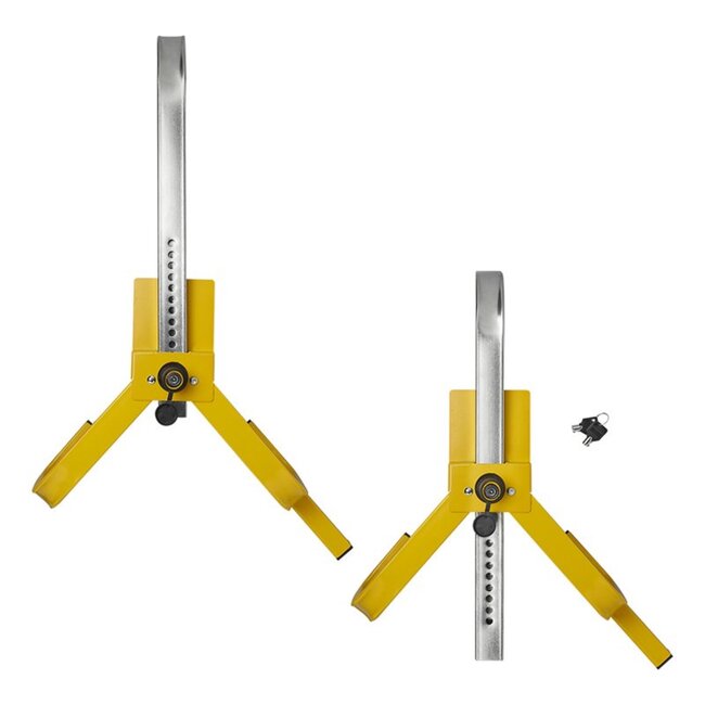 ProPlus Wielklem - 13 t/m 16 inch - Veiligheidsslot - Inclusief 3 sleutels - Geschikt voor diverse velgen