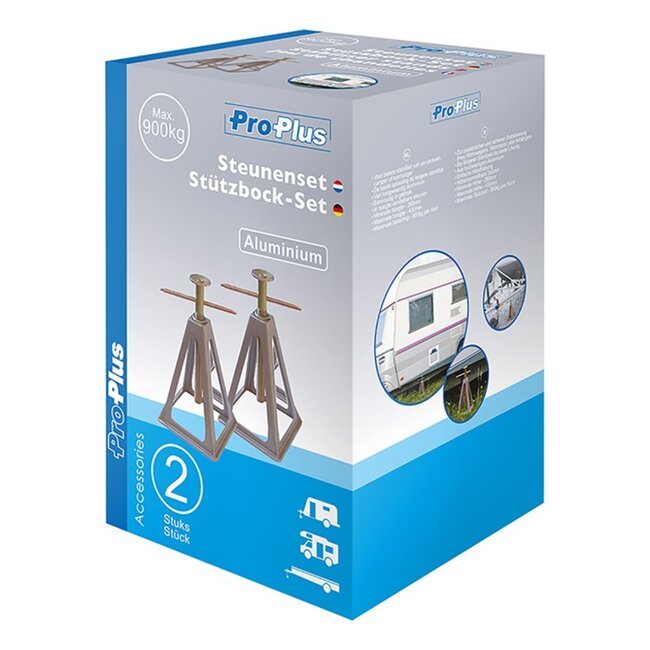 ProPlus Steunenset - Aluminium - Verstelbaar - 280-430 mm - 2 stuks