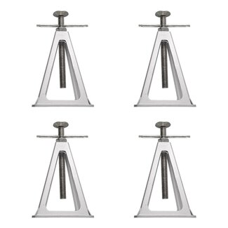 ProPlus Verstelbare aluminium steunenset - 280-430 mm - 4 stuks