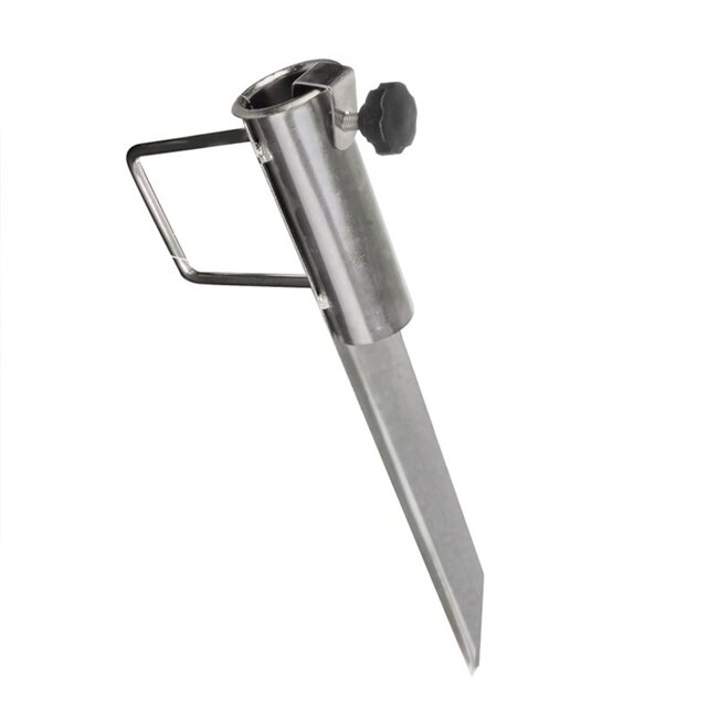 ProPlus Droogmolen en parasolharing - ijzer - 45 cm - Ø 35 mm - met handvat en draaiknop