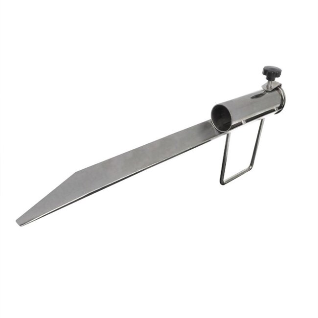 ProPlus Droogmolen en parasolharing - ijzer - 45 cm - Ø 35 mm - met handvat en draaiknop