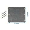 Pro Plus Mat voor Camper Opstapje - 430 x 370 mm - Spanveren - Grijs Pro Plus Mat voor Camper Opstapje - 430 x 370 mm - Spanveren - Grijs