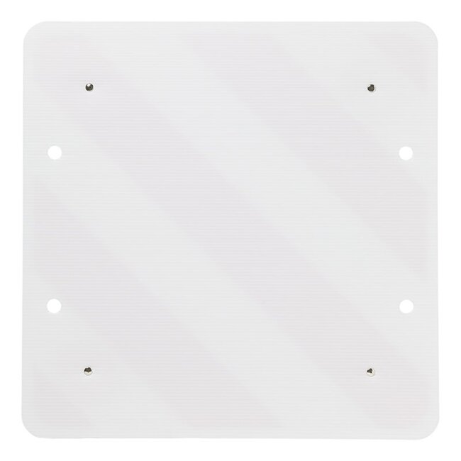 ProPlus Markeringsbord - Kunststof - 50 x 50 cm - Inclusief Reflectoren - Veiligheidsbord