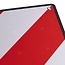 ProPlus Aluminium markeringsbord - 50 x 50 cm - Rood-witte strepen - Geschikt voor Spanje
