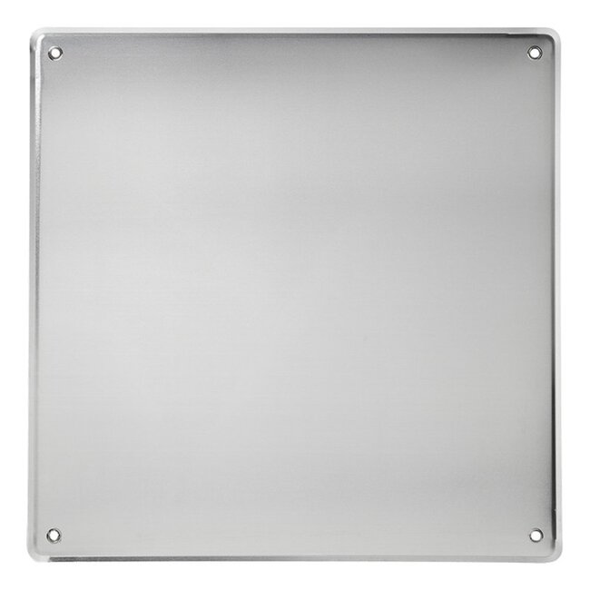 ProPlus Aluminium markeringsbord - 50 x 50 cm - Rood-witte strepen - Geschikt voor Spanje