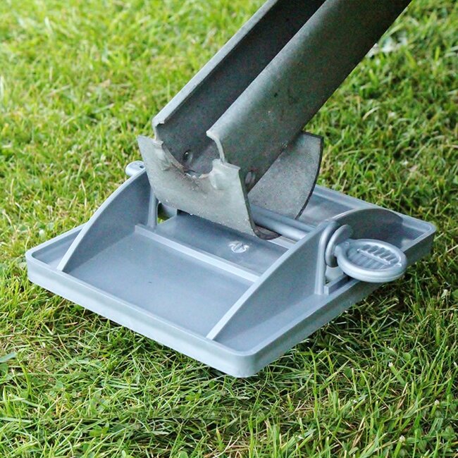 ProPlus Stabilisatievoeten XL - Zelfborgend - 175 x 140 mm - Grijs - Set van 4