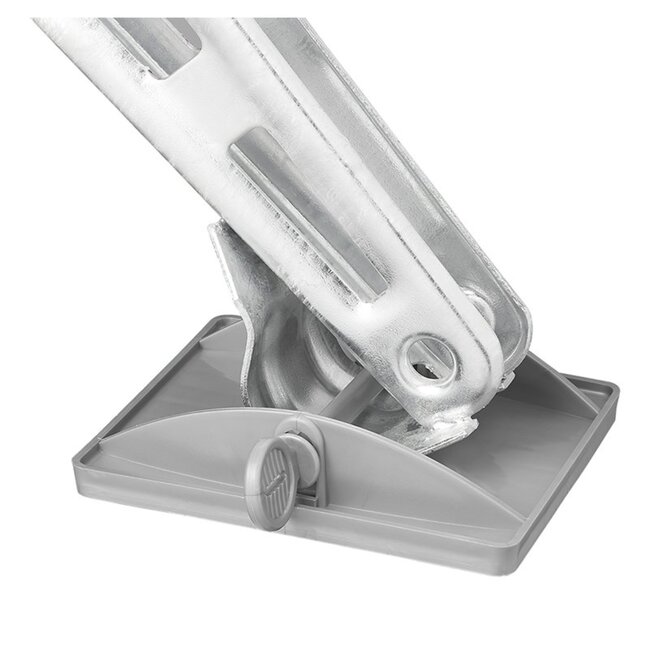 ProPlus Stabilisatievoeten XL - Zelfborgend - 175 x 140 mm - Grijs - Set van 4