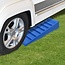 ProPlus Oprijblok leveller set - lichtgewicht kunststof - UV-bescherming - 145 x 415 x 75 mm - blauw - 2 stuks