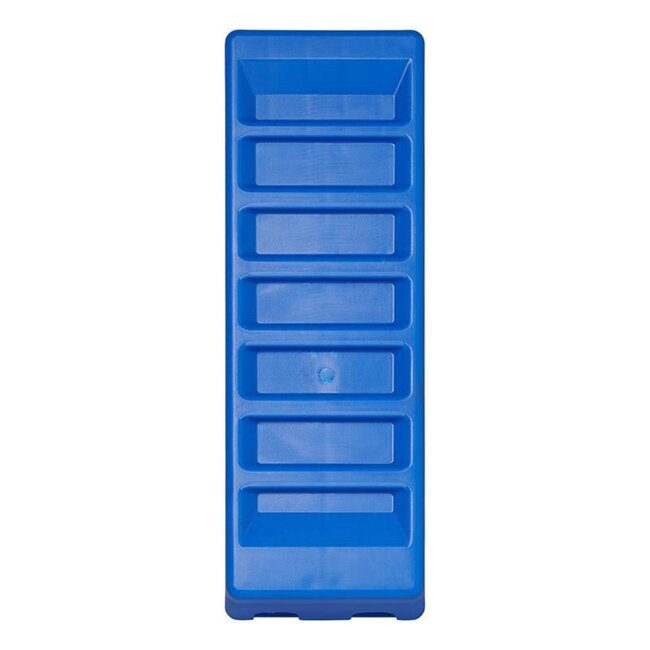 ProPlus Oprijblok leveller set - lichtgewicht kunststof - UV-bescherming - 145 x 415 x 75 mm - blauw - 2 stuks