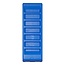 ProPlus Oprijblok leveller set - lichtgewicht kunststof - UV-bescherming - 145 x 415 x 75 mm - blauw - 2 stuks
