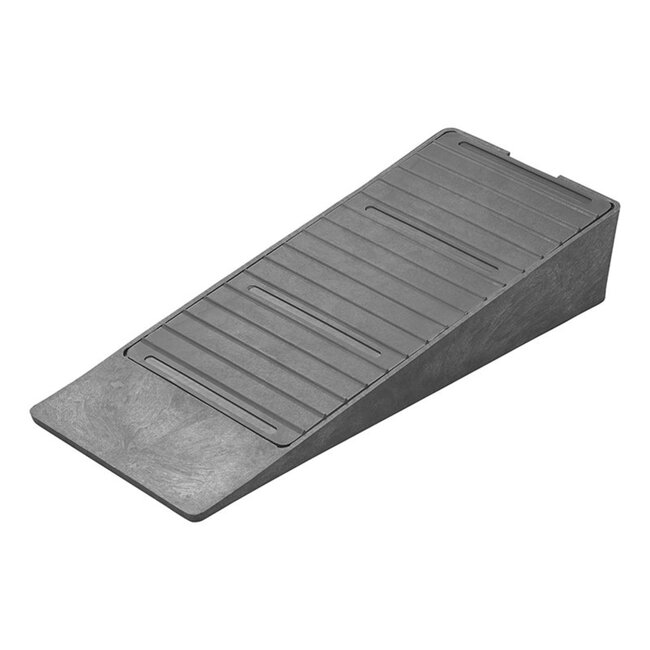 ProPlus Oprijblokken - Extra grip - Lichtgewicht kunststof - 195 x 480 x 90 mm - Grijs - 2 stuks