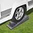 ProPlus Sterke wielkeggen - grijs - 2 stuks - maximale veiligheid - anti-slip groeven