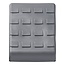 ProPlus Sterke wielkeggen - grijs - 2 stuks - maximale veiligheid - anti-slip groeven