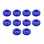 ProPlus Zeilogen - kunststof - 10 mm binnen Ø - 28 mm buiten Ø - blauw - 10 stuks