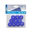 ProPlus Zeilogen - kunststof - 10 mm binnen Ø - 28 mm buiten Ø - blauw - 10 stuks
